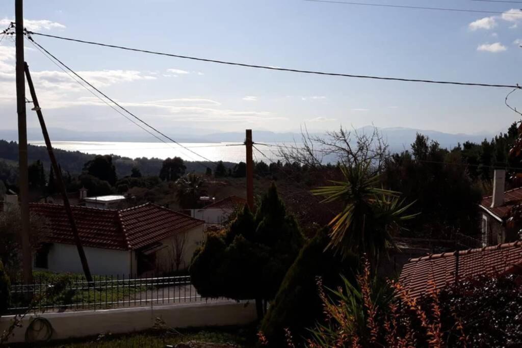 Villa Σπίτι Στο Βουνό Αλλά Μια Ανάσα Από Τη Θάλασσα Paleochori Exterior foto