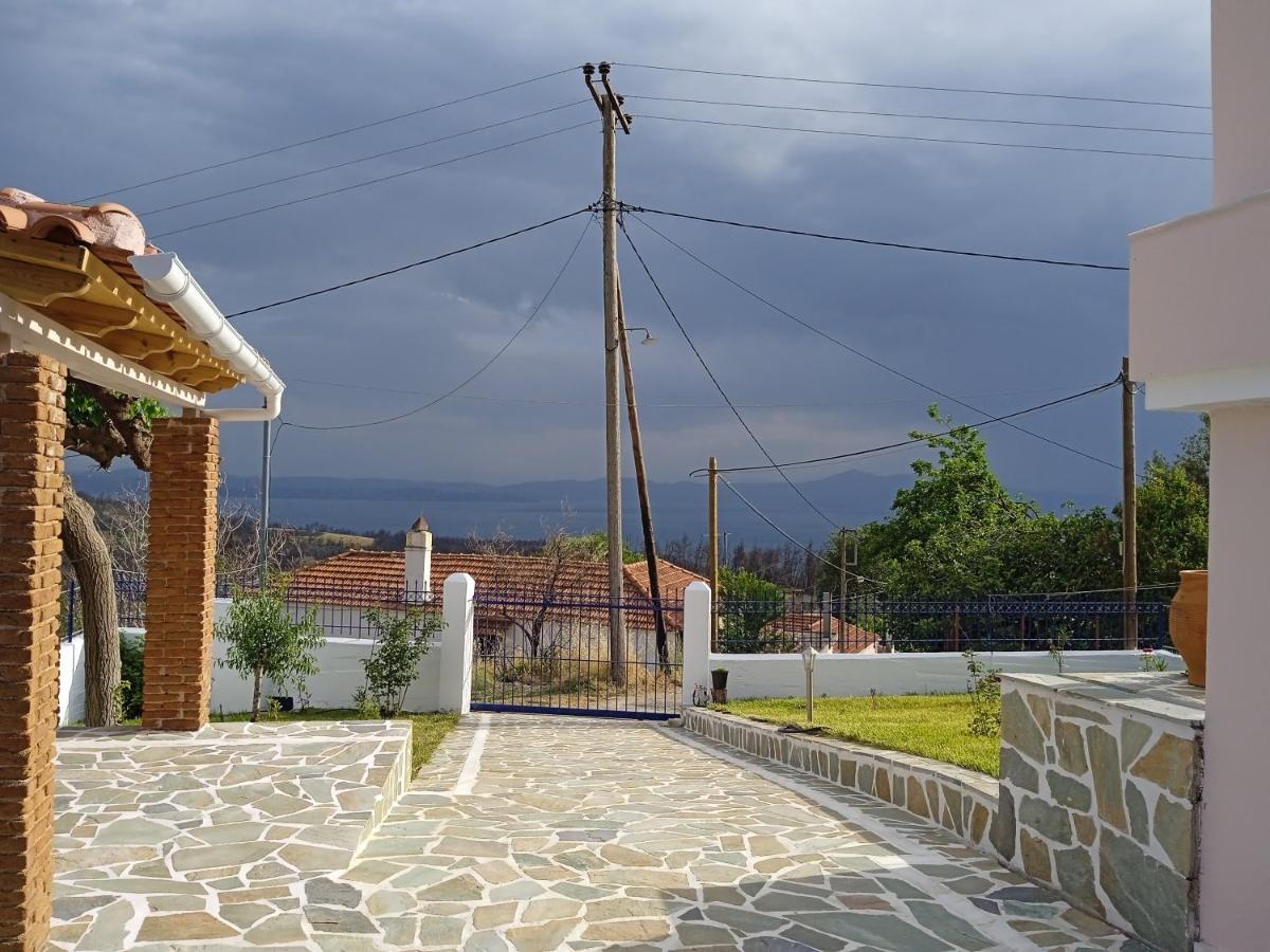 Villa Σπίτι Στο Βουνό Αλλά Μια Ανάσα Από Τη Θάλασσα Paleochori Exterior foto