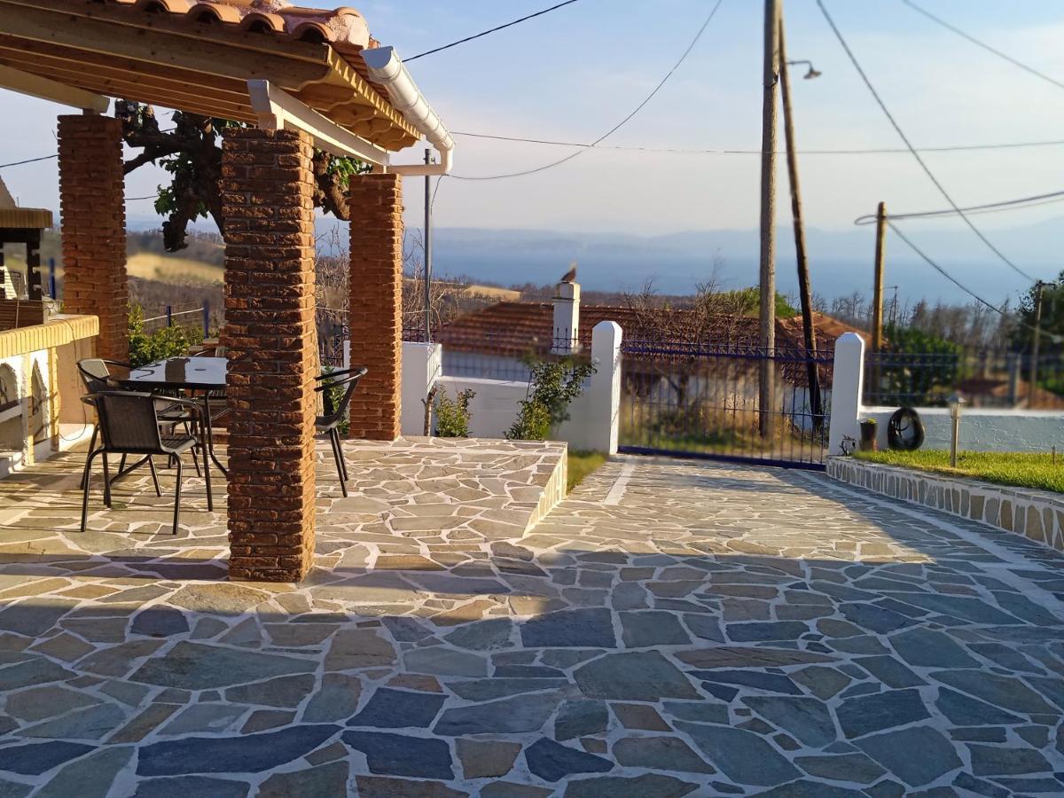 Villa Σπίτι Στο Βουνό Αλλά Μια Ανάσα Από Τη Θάλασσα Paleochori Exterior foto